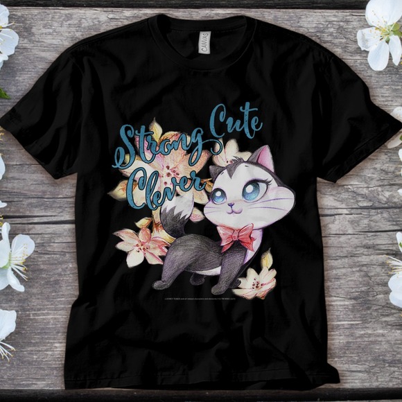 Looney Tunes Pussyfoot Strong Cute Clever Kitty T-Shirt Unisex Adult T-shirt - Picture 1 of 2